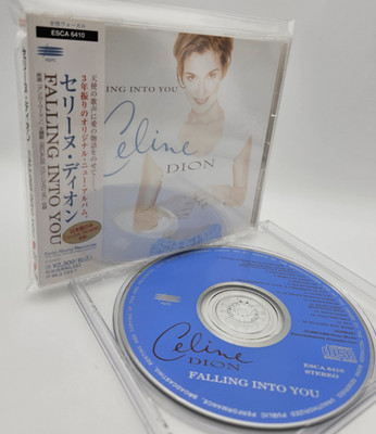 CELINE DION Falling Into You Japan CD ESCA 6410 w/OBI Bonustrack 16tracks 1996