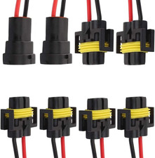 H11 H8 Pigtail Socket Wiring Harness Harness Female and Male Connector