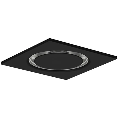 Diffuseur plafonnier rond en acier pour soufflage et extraction 595x595 mm - 200 - Photo 1/3