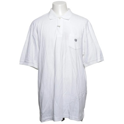 Chaps, Poloshirt, Größe: XL, Weiß, Baumwolle, Einfarbig #u97