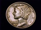 1930-S  Mercury Dime, Very Fine grade