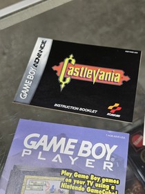 Castlevania Classic NES Gameboy Advance GBA Complete CIB Authentic Tested Works 