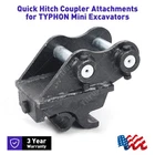 For Mini Excavators Excavator Attachment Quick Hitch Coupler Attachments