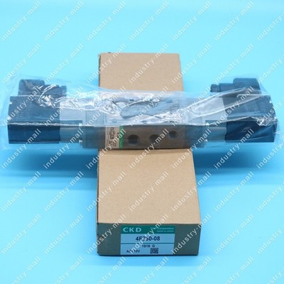 For CKD 4F230-08 AC110V New Solenoid Valve One Year Warranty #lk