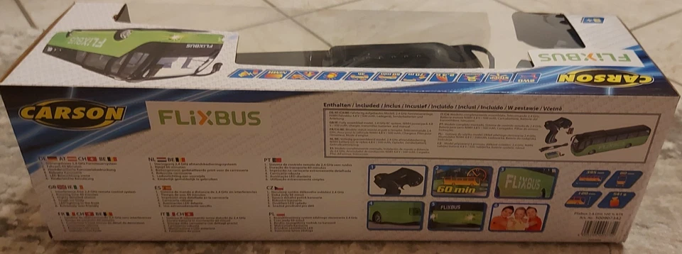 Carson RC Flixbus Bus ferngesteuert OVP - Bild 2 von 2