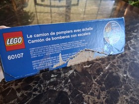 LEGO City Firetruck 60107 100% Complete Damage To Box Doesn't Affect Contents