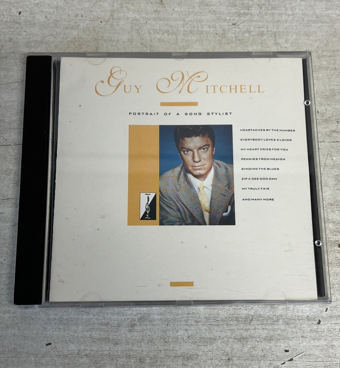 Guy Mitchell - Portrait Of A Song Stylist CD 1989 VGC Free Postage