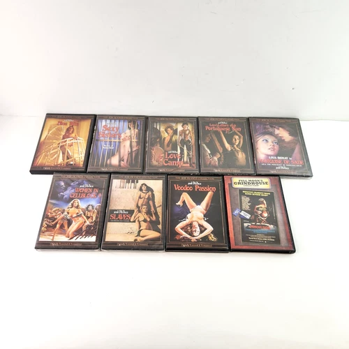 Jess Franco Collection DVD Lot of 8 + Full Moon's Grindhouse Collection