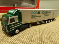 1/87 Herpa Scania 143 Sl BöRje JöNsson Gardinenplanen-Sz Mit BordwäNden 314039
