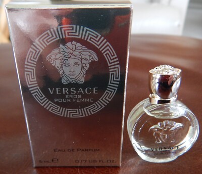 VERSACE EROS POUR FEMME .17 US FL.OZ. BRAND NEW IN BOX