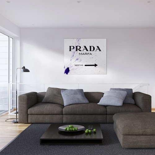 Quadro PRADA MARFA 1837 Gossip Girl Schizzo Colore Quadri moderni Canvas Prada - Picture 40 of 79