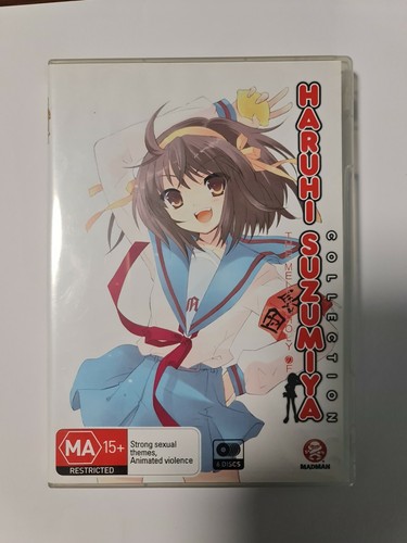 The Melancholy of Haruhi Suzumiya Collection R4 Anime 6 DVD Set. Free Postage - 第 1/5 張圖片