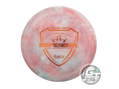 USED Dynamic Discs Fuzion Defender 173g White HOME DYED Driver Golf Disc