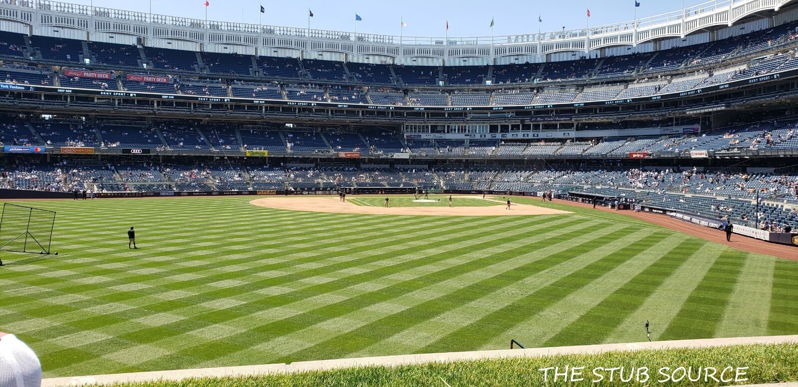 2 Miami Marlins vs New York Yankees Tickets 4/10 3rd Row Bleachers