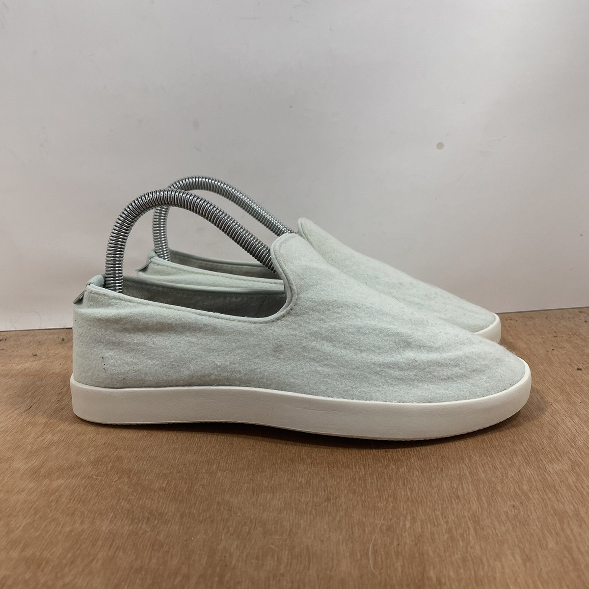 allbirds Men\'s Slip-On Loafers in Light Gray Allbirds Wool Loungers Slip On Comfort Casual Shoes Loafers  main image 2