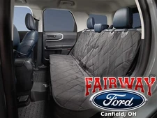 21 thru 24 Bronco OEM Ford/4Knines Charcoal Rear Seat Pet Dog Protection Cover