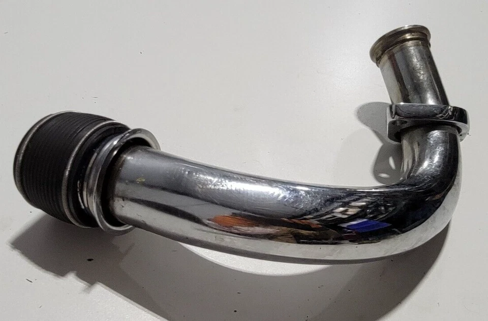 Правая труба выпускного коллектора 1976 Yamaha RD400 RD 400 76 RD400C   - Изображение 3 из 4