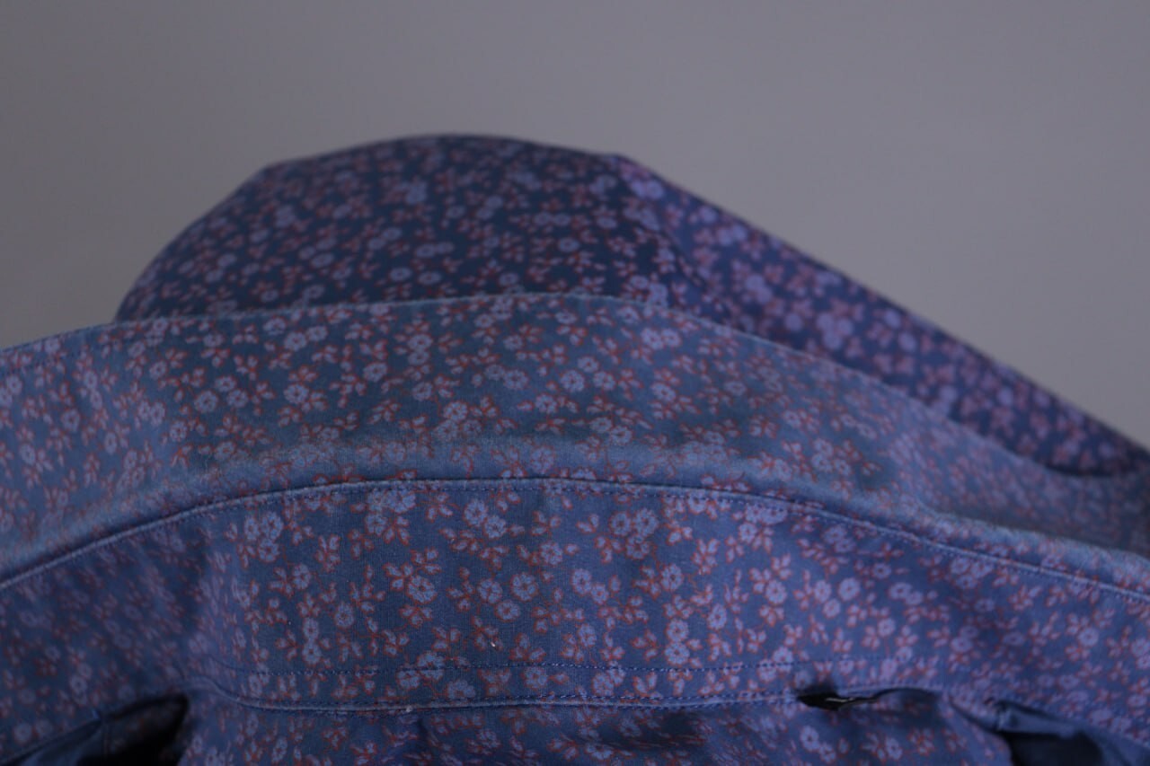 Camiceria Partenopea Blue Floral Long Sleeve Dres… - image 17