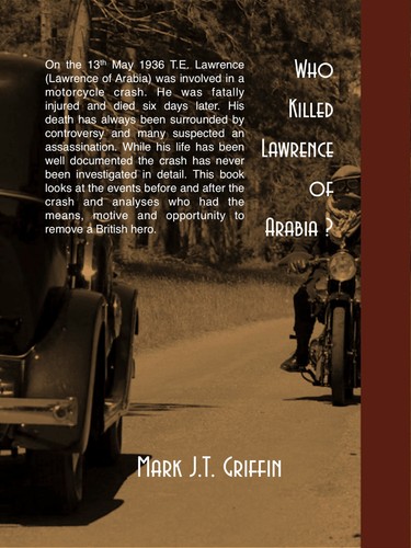 Who Killed Lawrence of Arabia? Non-Fiction, Paperback, 208 Pages, Signed - Picture 2 of 5