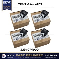 ⭐Genuine⭐ TPMS Valve 4PCS 52940T4000 for Hyundai Genesis G90 GV60 Kia EV6