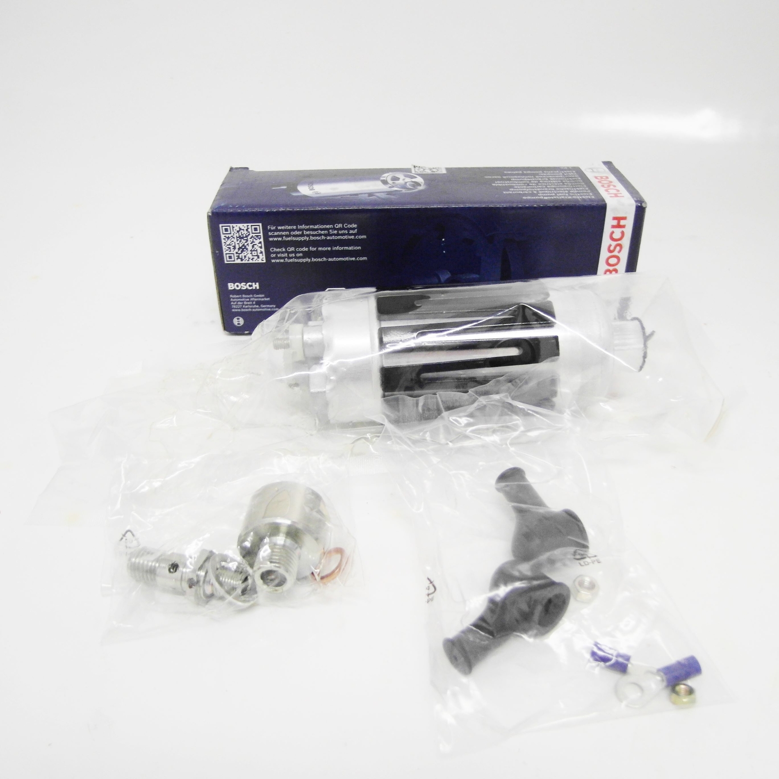 Fuel Pump BOSCH 5.0bar Motorsport 044 VW GTI 16V VR6 R32 G40 G60 S4 RS4 Turbo