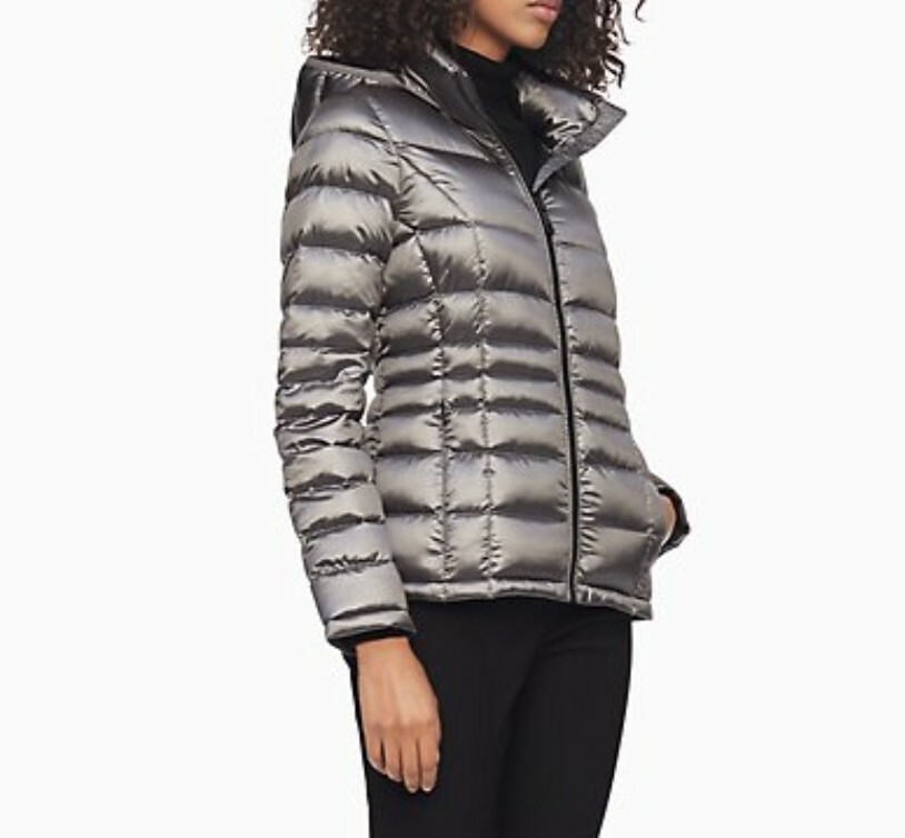 calvin klein down parka jacket
