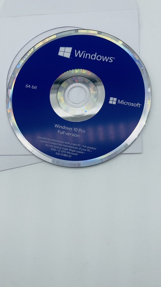Windows Cd New Windows 10 PRO 64 bit CD with New license key & FREE Windows 11 Pro ...