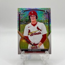 2023 Bowman Chrome Mega Box Luis Rodriguez 1st Prospect Mojo Refractor #BCP-130