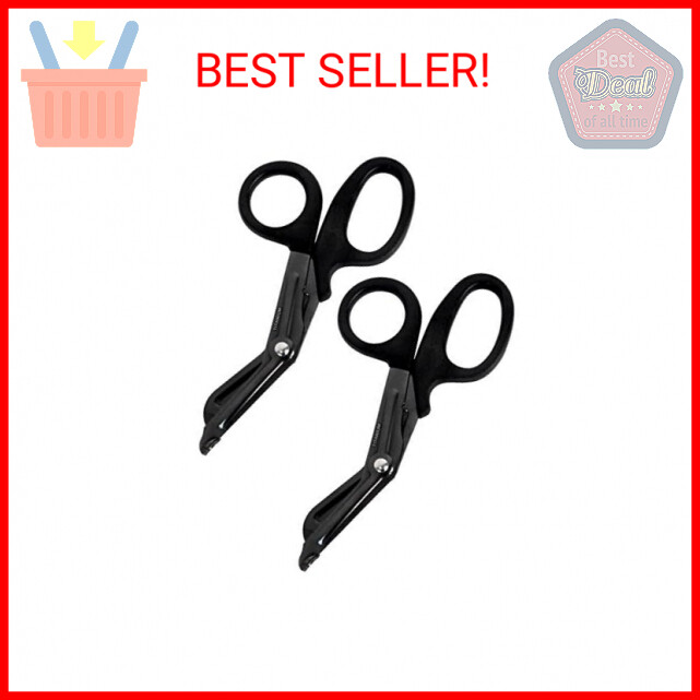 Ever Ready First Aid Autoclavable Titanium Bonded Bandage Shears 7 1/4