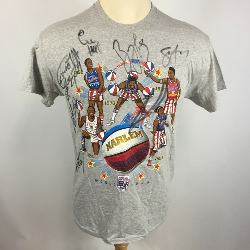 Harlem Globetrotters Jersey Basketball ACE #1 Athletic Stars vtg Mens MEDIUM