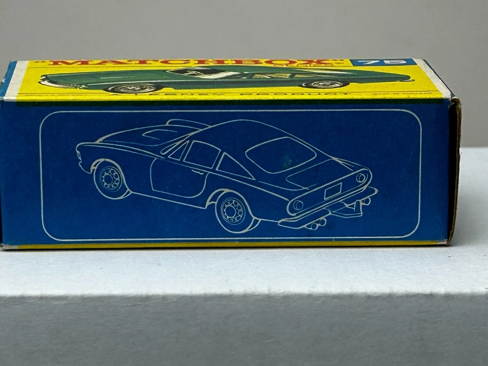 Matchbox No. 75 Ferrari Berlinetta with F-Type Original Box, Nice - Image 4 of 4