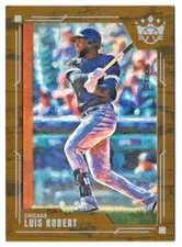 LUIS ROBERT 2022 Panini Diamond Kings #127 FOTL ANTIQUE WOOD FRAME /18 SSP!