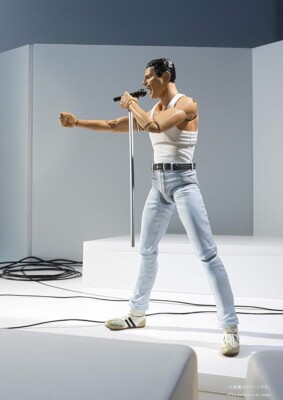 Bandai BAS58727 Queen: Freddie Mercury Live Aid Ver S.H.Figuarts