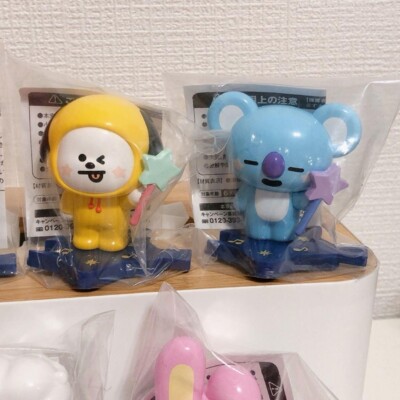 BTS BT21 Figures Complete Set of 7 Japan limited New TATA