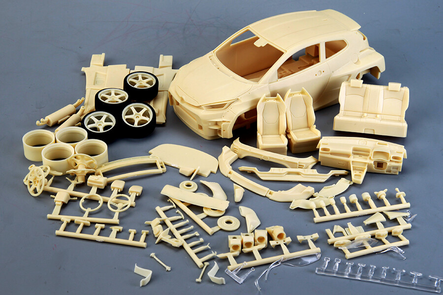 Hobby Design Alpha Model 1:24 Toyota Yaris HKS Rocket Bunny Hobby Design Alpha Model 1:24 Toyota Yaris HKS Rocket Bunny