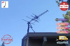 4K Yagi HDTV Antenna Outdoor 300 Mile for Crystal Clear Digital Signals