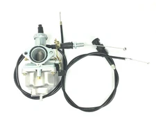 Carburetor Throttle & Choke Cable For Honda TRX200D FourTrax Type II 1991-1997