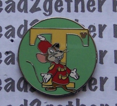 Disney Pin WDW Hidden Mickey Series III Alphabet Timothy T | eBay