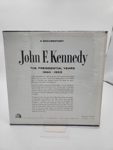 JOHN F. KENNEDY LP THE PRESIDENTIAL YEARS 1960-1963 A documentary SEALED - Picture 4 of 12