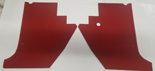 Fits 63 64 65 66 A-body Dart Barracuda Valiant Red Kick Panels New