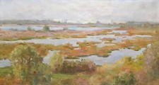Oil Painting Fish Lakes Serdyuk Boris Original Collection Artwork nSerb377