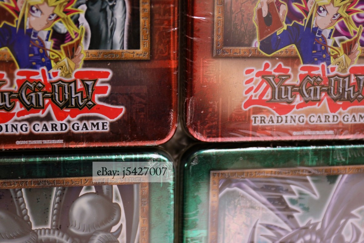 Yugioh / English 2002 Collectible Tin Set (6 Tin) / Sealed Yugioh / English 2002 Collectible Tin Set (6 Tin) / Sealed