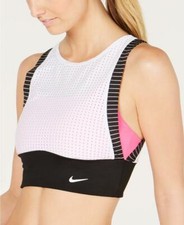 NWT Nike White Black Sport Mesh Layered Hipster Bikini Swimsuit Set XL pjl1622