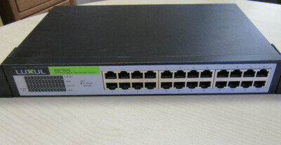 Luxul XGS-1024S 24-Port Gigabit Flex Mount Switch