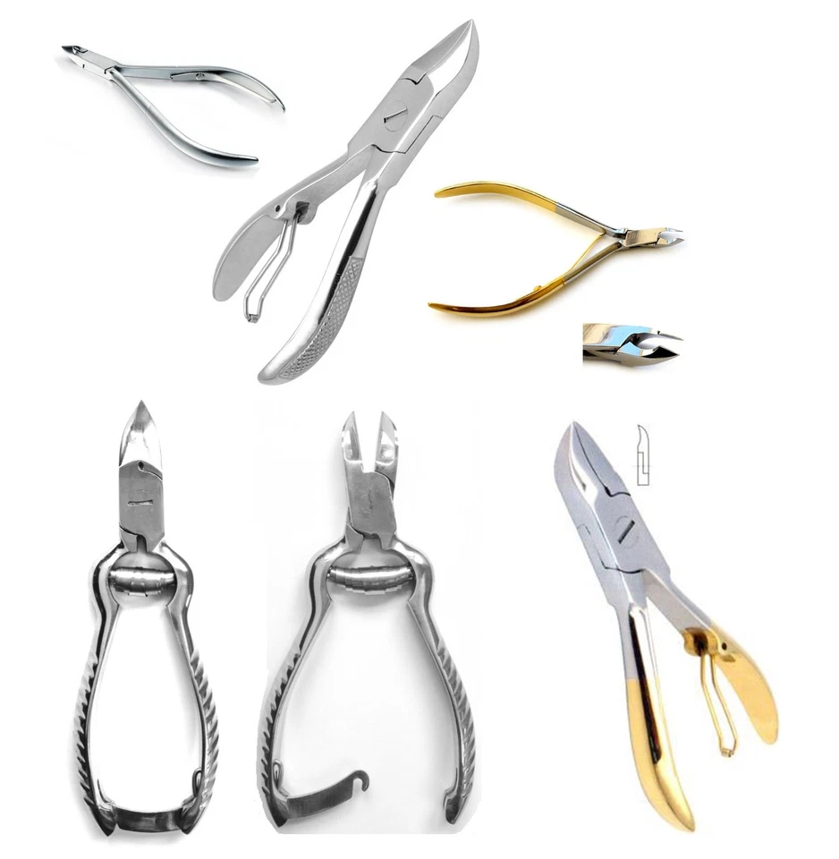 FINE LINES Cuticle Nail Plier Heavy Duty Nipper Clipper Toenail Scissors Chiropody Podiatry