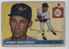 1955 Topps Harry Brecheen #113 0z0n