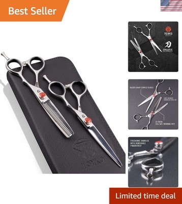 Katana Classic Professional 6.5'' Shear Set by Tokko Shears,  440C Japa...