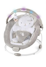 InLighten by Ingenuity Twinkle Tails Vibrating Infant Baby Bouncer Lightning Toy