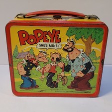 Popeye Lunch Box In Collectible Metal Lunchboxes (1980-1999) for
