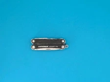 Leatherman SQUIRT PS4 Multi-Tool! BLACK! *broken scissors spring*